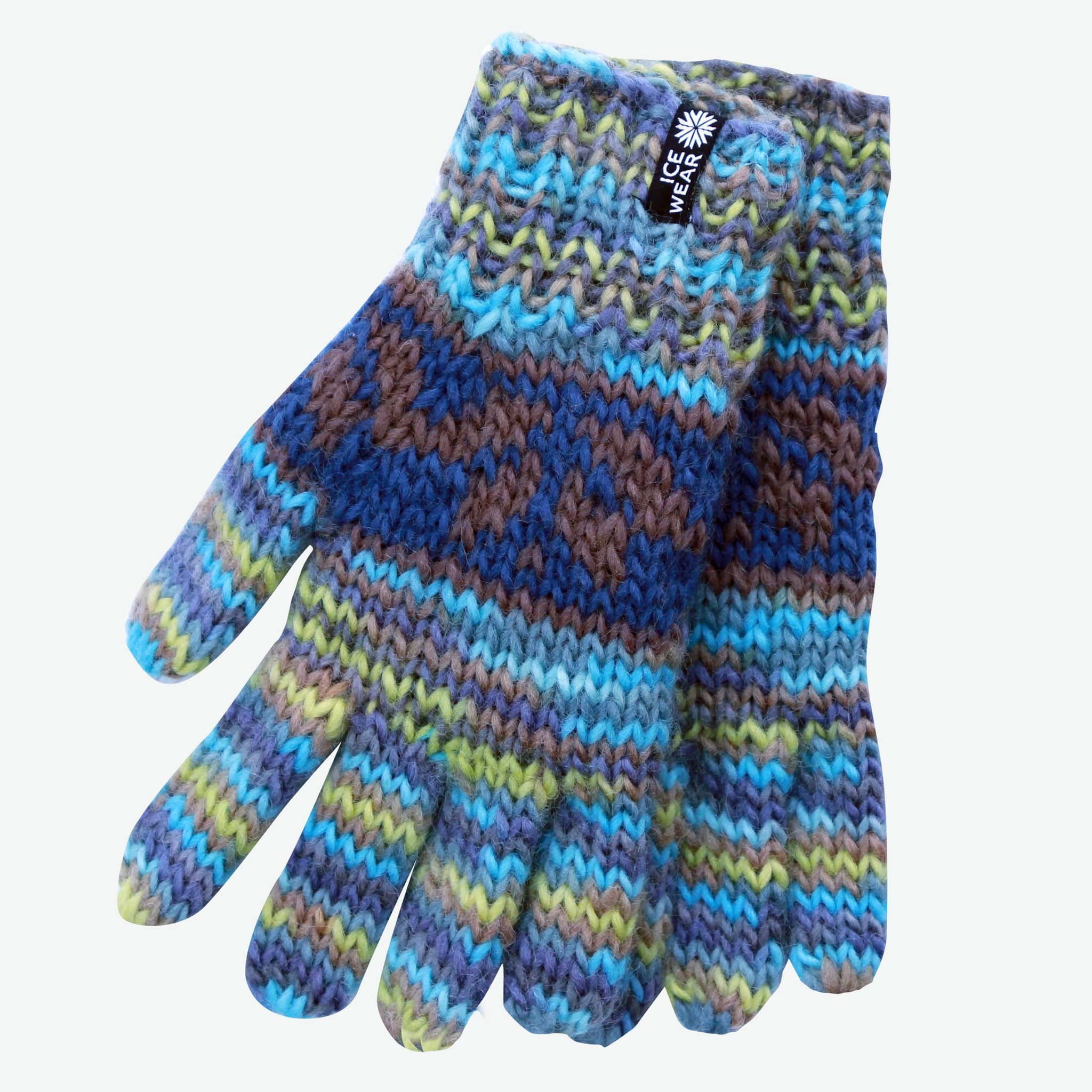 Daley hand knitted wool gloves